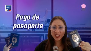 CÓMO PAGAR EL PASAPORTE VENEZOLANO 2024 [upl. by Cheng]