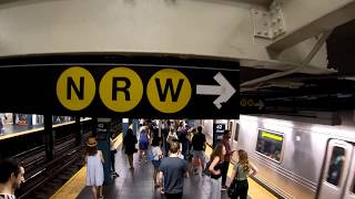 ⁴ᴷ The Busiest NYC Subway Station Times Square–42nd StreetPort Authority Bus Terminal [upl. by Nylrats]