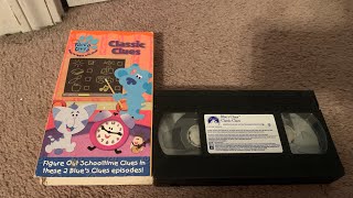 Opening to Blue’s Clues Classic Clues 2004 VHS [upl. by Meit284]