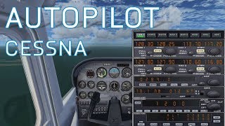 FSX Autopilot Tutorial  Cessna 172  Basic [upl. by Klehm]