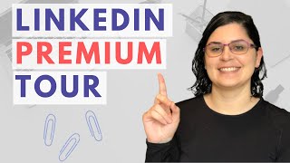 LinkedIn Premium Tour  Job Search Tool [upl. by Aaberg]