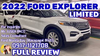 2022 Ford Explorer Limited  Full Review Philippines [upl. by Youlton801]