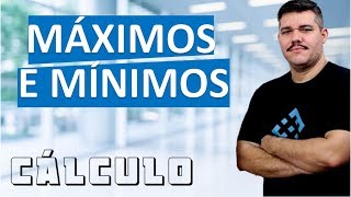 📚 MÁXIMOS E MÍNIMOS Por DERIVADA  Cálculo 1 34 [upl. by Aillicec]