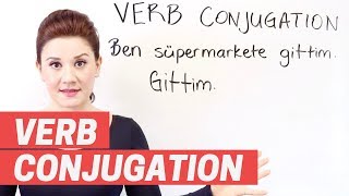 Turkish Grammar How to conjugate a verb [upl. by Laura]