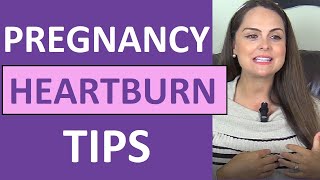 Pregnancy Heartburn Causes Symptoms and Foods that Help [upl. by Yrocal]