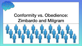 Conformity vs Obedience – Zimbardo and Milgram [upl. by Elpmid875]