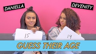 Daniella and Devenity Perkins  Guess Their Age [upl. by Rosetta278]