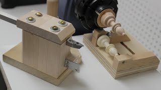 Lathe Duplicator  Copying a Chess Piece [upl. by Ecyal88]