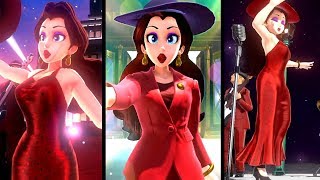 Super Mario Odyssey ALL PAULINE CUTSCENES Switch [upl. by Okwu654]