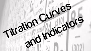 Titration curves and indicators [upl. by Oehsen372]