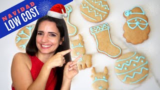 GALLETAS DE NAVIDAD galletas navideñas de jengibre  Navidad Low Cost 🎄 [upl. by Novahs]