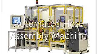 Automated Hose Assembly  JR Automation  Product Demonstrations [upl. by Meeki]