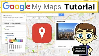 Google My Maps Tutorial [upl. by Bittner]