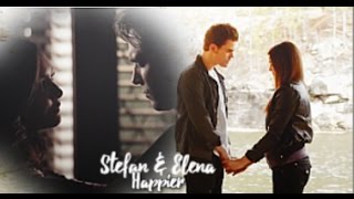 Stefan amp Elena Damon  Happier [upl. by Cadmarr505]