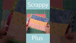 Scrappy Plus Quilt Block [upl. by Nerrad]