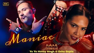 MANIAC  Bonus Track  fromquot Glory  I AM A MANIAC  HONEY SINGH NEW SONG​ esha HydraMusicSong [upl. by Nylear785]