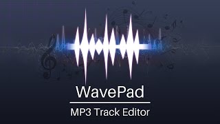 WavePad Audio Editing Tutorial  MP3 Track Editor [upl. by Aydan]