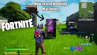 How To Use Vending Machines in Fortnite Creative [upl. by Agathy449]