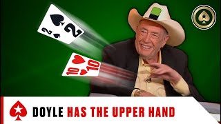 This is how GOD FATHER DOYLE BRUNSON plays POKER ♠️Best of The Big Game ♠️ PokerStars [upl. by Allicirp]