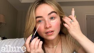 Sabrina Carpenters 10 Minute Makeup Routine For Natural Light  Allure [upl. by Roosevelt]