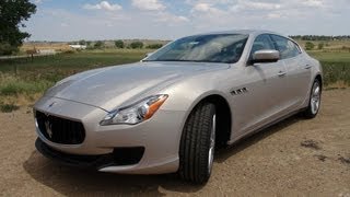 2014 Maserati Quattroporte Quick Take Drive and Review [upl. by Monreal237]