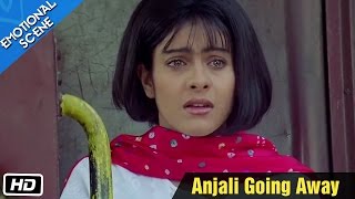 Anjali Going Away  Emotional Scene  Kuch Kuch Hota Hai  Shahrukh Khan Kajol Rani Mukerji [upl. by Espy97]