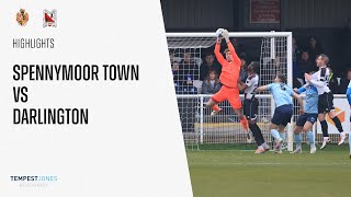 Spennymoor Town 21 Darlington  National League North  202324 [upl. by Honorine]