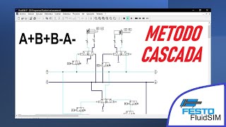 MÉTODO CASCADA NEUMÁTICA  Diseño de Circuitos Neumaticos 👌 [upl. by Eirroc431]