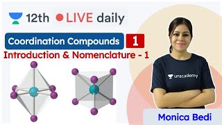 Coordination Compounds  L1  CBSE Class 12 Chemistry  Monica Bedi [upl. by Zel]