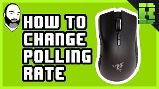 How To Change Razer Mouse Polling Rate  Synapses Tutorial [upl. by Wenoa]