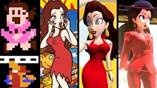 Super Mario Evolution of PAULINE 19812017 Odyssey to Arcade [upl. by Cia]