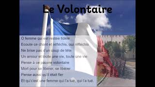 Le Volontaire  chant militaire [upl. by Andros]