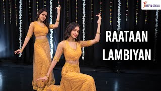 Raataan Lambiyan  Shershaah  Dance Cover  Natya Social Choreography [upl. by Mahmud]