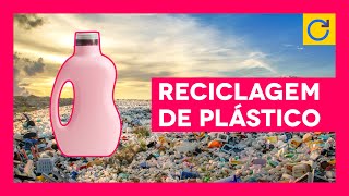 Processo de reciclagem do plástico  O vilão do meio ambiente [upl. by Asiruam]