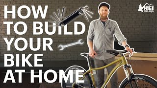 How to Assemble Your Bike at Home  REI [upl. by Haroved]