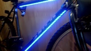 Bicycle LED lights installed SIMPLE amp CHEAP [upl. by Maryanne]