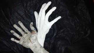 Paper Mache Hand Easy Tutorial [upl. by Ednihek476]