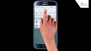 Samsung Galaxy S6 instellingen snel aan of uitzetten [upl. by Micheal]