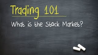 Trading 101 What is the Stock Market [upl. by Astrahan]