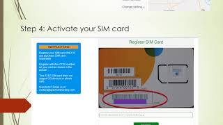 How to Activate Your Sim Card [upl. by Airamahs]