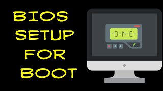 PHOENIX BIOS SETUP FOR BOOT [upl. by Onitsirc]