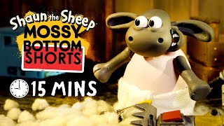 Mossy Bottom Shorts Full Episodes 0115  Shaun the Sheep [upl. by Anihs]