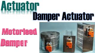 Actuators Damper Actuators Motorized DamperHVAC2021 [upl. by Bysshe]