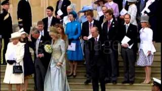 Prince Charles and Camilla Parker Wedding [upl. by Aitra72]