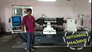 Notching Machine in Rolling Mill [upl. by Furmark]