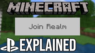 Minecraft PS4 Realms Explained  Everything You Need To Know [upl. by Kozloski]