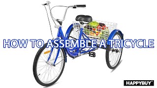 How To Assemble Your Tricycle [upl. by Htebasil696]