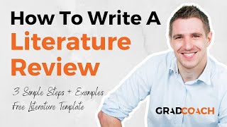 How To Write A Literature Review In 3 Simple Steps FREE Template With Examples [upl. by Esmaria590]