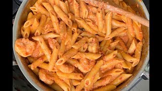 Penne alla Vodka with Shrimp [upl. by Yenots]