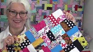 How to Make A True Scrappy Quilt [upl. by Jarlen]